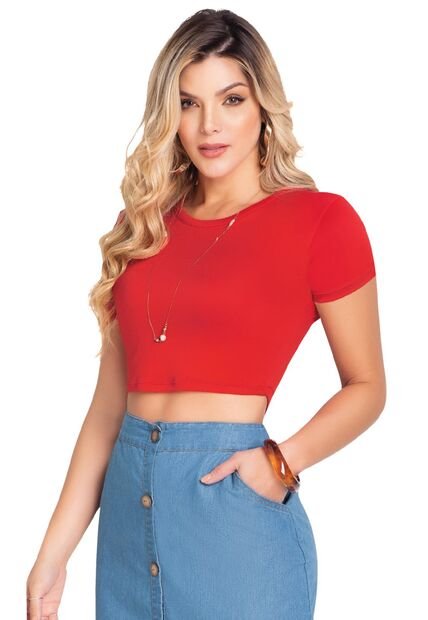 Crop Top Rojo MP 91816