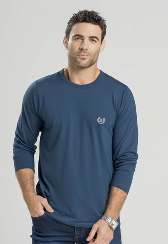 Camibuzo Masculino Azul Petróleo Oscuro Mp 3969 MP