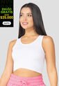 Crop Top Mujer Blanco Mp 100130 de MP