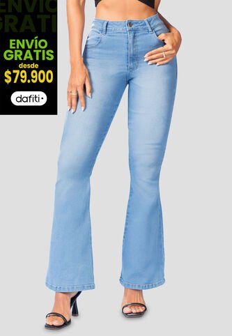 Jean Mujer Azul Mp 108277 MP