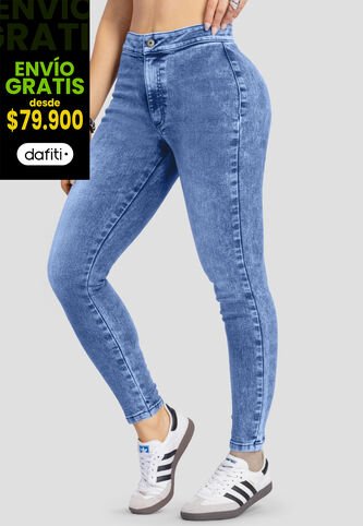 Jean Mujer Azul Medio Mp 110316 MP