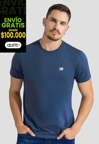 Camiseta Hombre Azul Profundo Mp 113113 MP