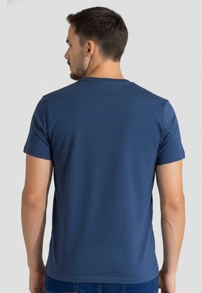 Camiseta Hombre Azul Profundo Mp 113113