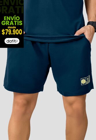 Bermuda Hombre Azul Profundo Mp 110527 MP