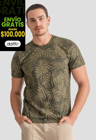 Camiseta Hombre Estampado Mp 113060 MP