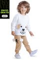 Conjunto Infantil Niño Blanco Mp 4266 de MP