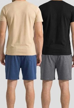 Bermuda Paq X2 Hombre Bicolor Mp 113114