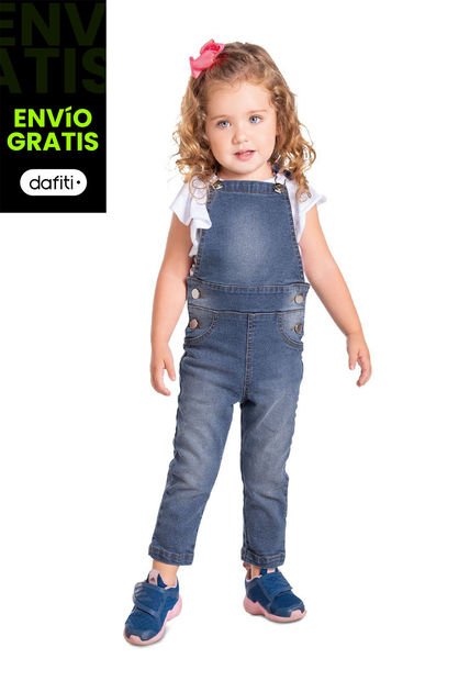 Overall Bebe Femenino Azul MP
