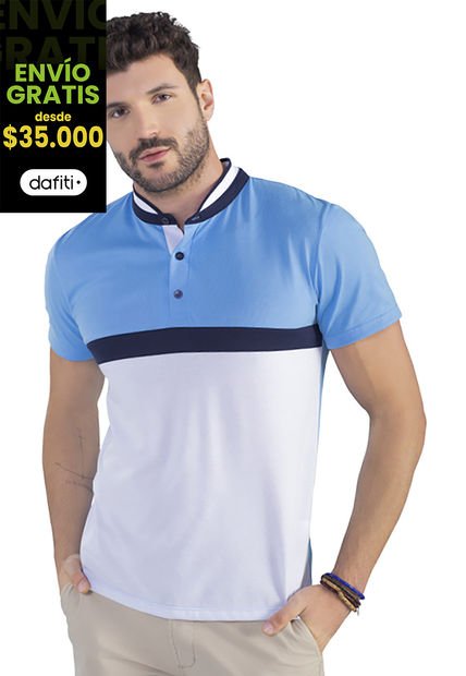 Polo Hombre Multicolor Mp 92822