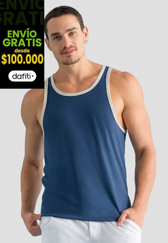 Camisilla Hombre Azul Profundo Mp 1944 MP