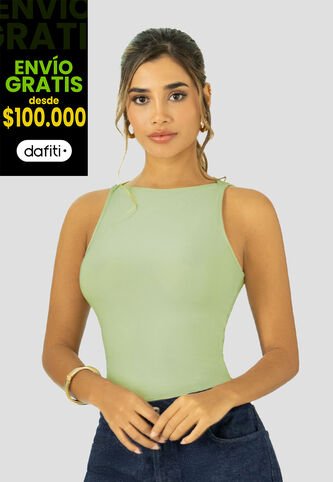 Blusa Mujer Verde Matcha Mp 112595 MP