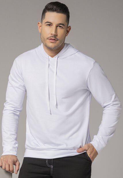 Buzo Hombre Blanco Mp 393