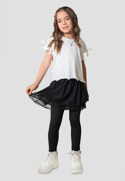 Conjunto Infantil Femenino Multicolor Mp 105728