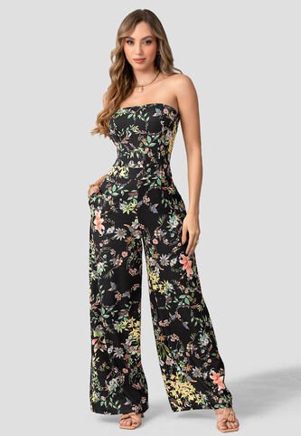 Enterizo Largo Mujer Estampado Mp 110421 MP