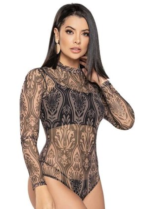 Body Mujer Estampado Mp 4501