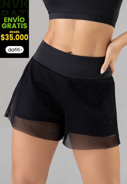 Short Mujer Negro Mp 102462