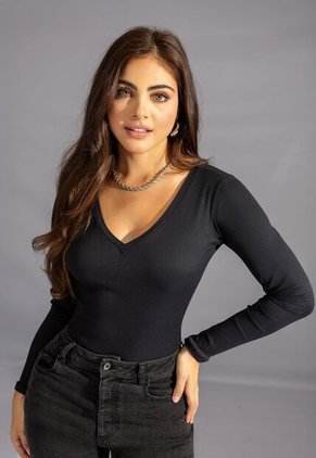 Camibuzo Mujer Negro Mp 113375