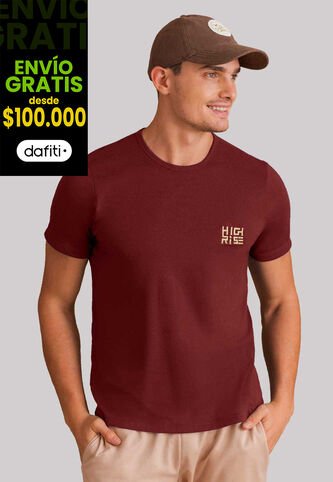 Camiseta Hombre Merlot Mp 101746 MP