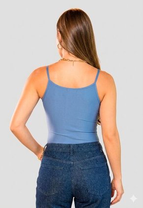 Blusa Mujer Azul Indigo Mp 114016