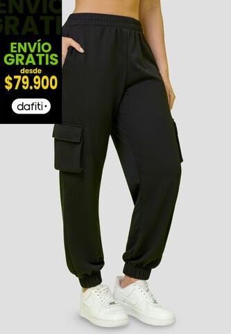 Jogger Mujer Negro Mp 108116 MP