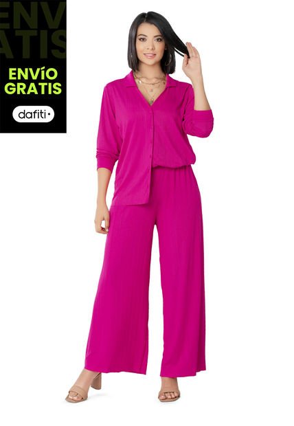 Camisa Mujer Fucsia Mp 7726
