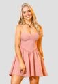 Vestido Corto Mujer Rosa Polvo Mp 114279 de MP