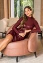 Vestido Corto Mujer Merlot Mp 114275 de MP
