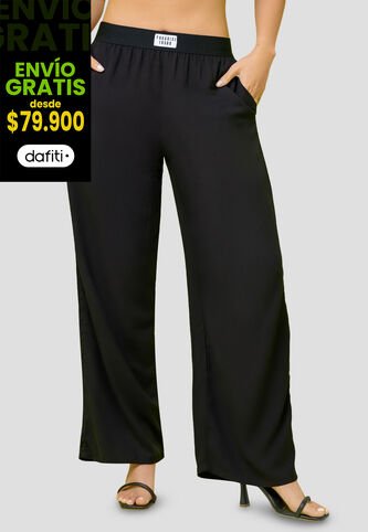 Pantalón Mujer Negro Mp 108101 MP