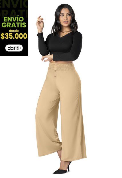 Pantalón Mujer Caramelo Mp 3407