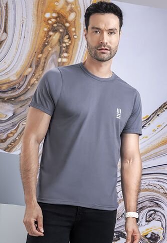 Camiseta Hombre Negro Cross Mp 7766 MP