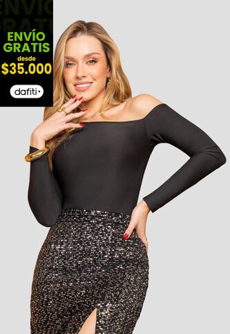 Blusa Mujer Negro Mp 112666 MP