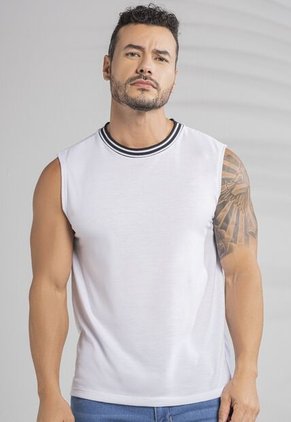 Camisilla Hombre Blanco Mp 101775