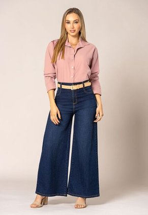 Camisa Mujer Rosa Polvo Mp 112500