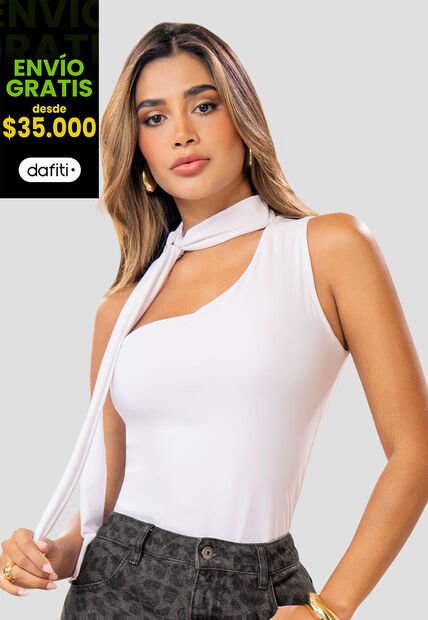 Blusa Mujer Blanco Mp 112665
