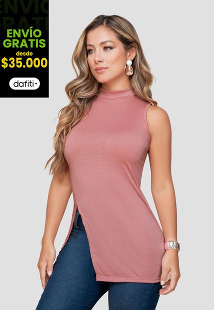 Blusón Mujer Rosa Mp 103991