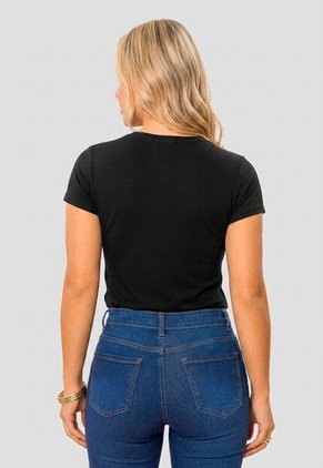 Camiseta Mujer Negro Mp 114021