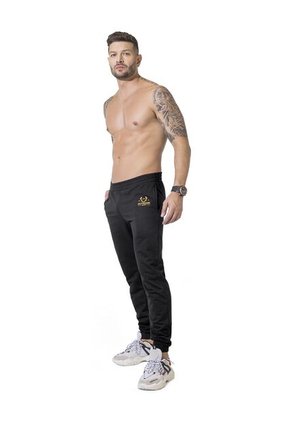 Jogger Hombre Negro Mp 32752