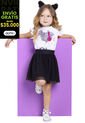 Conjunto Infantil Femenino Blanco Mp 3180 de MP