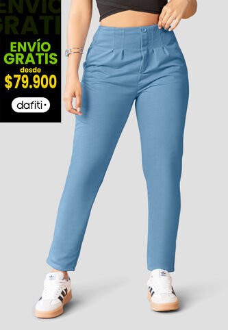 Pantalón Mujer Azul Indigo Mp 1785 MP