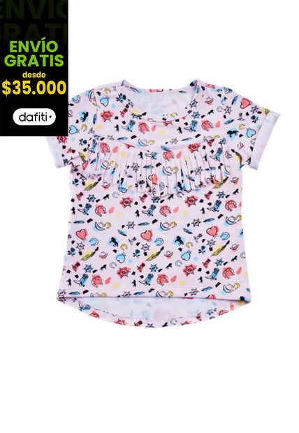 Camiseta Multicolor MP 59261