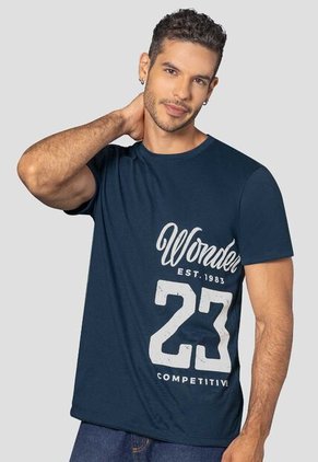 Camiseta Hombre Azul Profundo Mp 114012