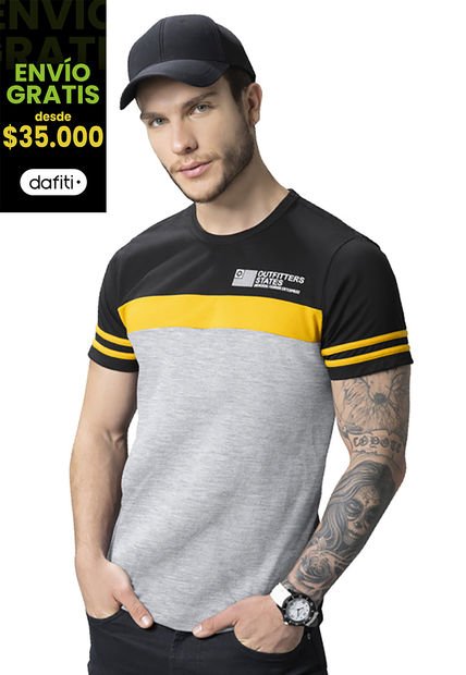 Camiseta Hombre Multicolor Mp 89881