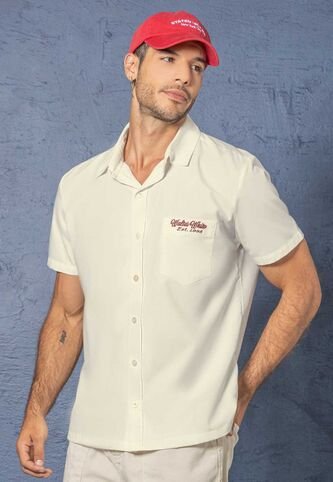 Camisa Hombre Crema Mp 114332 MP
