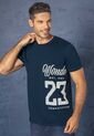 Camiseta Hombre Azul Profundo Mp 114012 de MP
