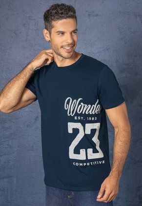 Camiseta Hombre Azul Profundo Mp 114012