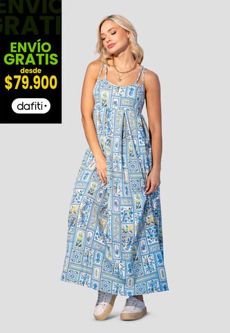 Vestido Mujer Estampado Mp 107975 MP