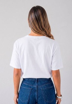 Camiseta Mujer Blanco Mp 114176
