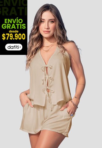 Conjunto Mujer Latte Mp 107864 MP