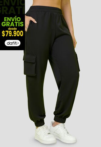 Jogger Mujer Negro Mp 108116 MP