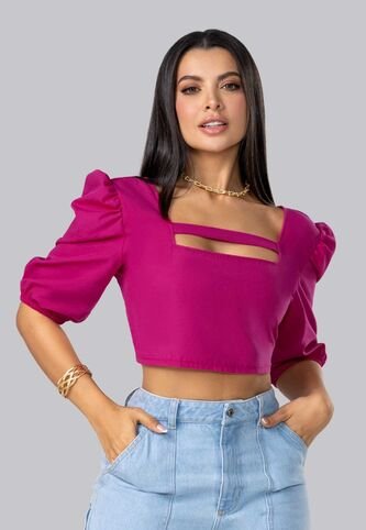Blusa Mujer Fucsia Mp 102615 MP